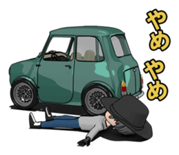 Compact size of the cool car sticker #8581540