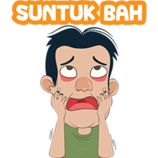 The famous Durian seller from Medan sticker #8581562