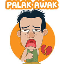 The famous Durian seller from Medan sticker #8581583