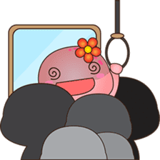 Pika, the pink turtle 4 sticker #8581801