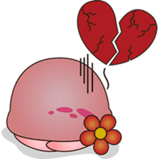 Pika, the pink turtle 4 sticker #8581823