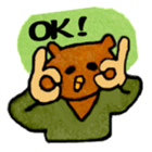 Goro's bear sticker #8581947