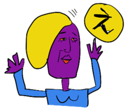 COLORFUL & GIRL sticker #8582029