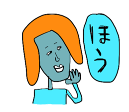 COLORFUL & GIRL sticker #8582031