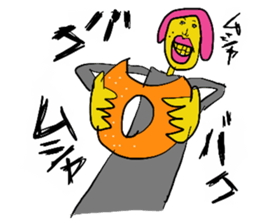 COLORFUL & GIRL sticker #8582035