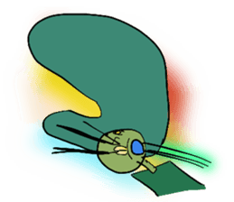 COLORFUL & GIRL sticker #8582059