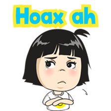 Ani the selfie girl sticker #8582209