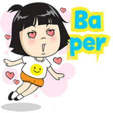 Ani the selfie girl sticker #8582218