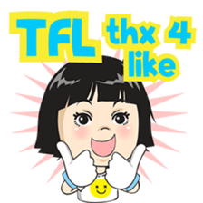 Ani the selfie girl sticker #8582222