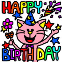 Ms.pink cat sticker #8582301