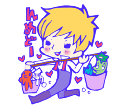 Minamisoma Fisherman Sticker sticker #8582431