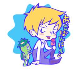 Minamisoma Fisherman Sticker sticker #8582448