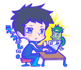 Minamisoma Fisherman Sticker sticker #8582455