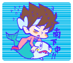 Minamisoma Fisherman Sticker sticker #8582458