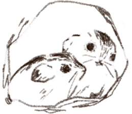 winter creatures sticker #8583167