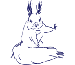 winter creatures sticker #8583177