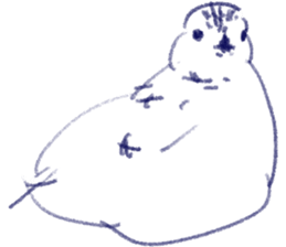 winter creatures sticker #8583179