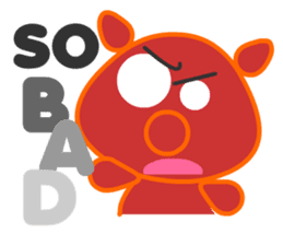 Mad Pig : Let out the beast sticker #8583261