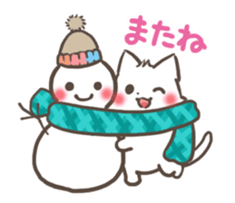 mild-Cat -Winter- sticker #8583353