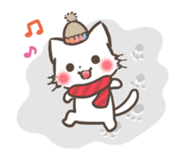 mild-Cat -Winter- sticker #8583356