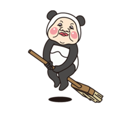 Aunt panda 2 sticker #8583398