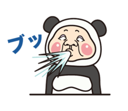 Aunt panda 2 sticker #8583422