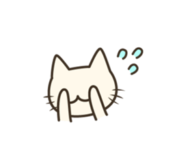 pretty cat's reply sticker #8584013