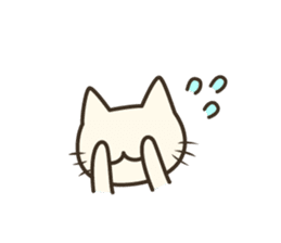 pretty cat's reply sticker #8584013