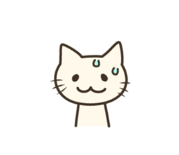 pretty cat's reply sticker #8584020