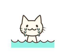 pretty cat's reply sticker #8584024