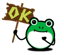 useful Cute Frog Ver.2 sticker #8584349