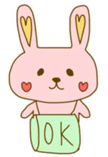 bunny bunny chinese sticker #8585053