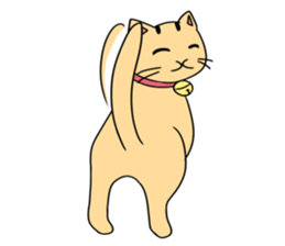 Feeling of a cats sticker #8585201