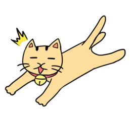 Feeling of a cats sticker #8585213