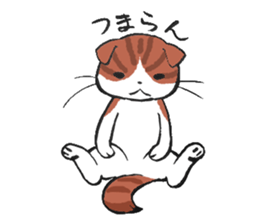 I love Scottishfold. sticker #8585912