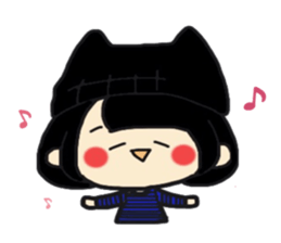 Being a groupie girl sticker sticker #8586093