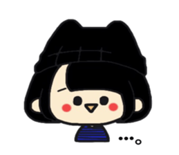 Being a groupie girl sticker sticker #8586097