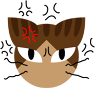 Brown Tabby "Toramaru" sticker #8586351