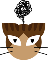 Brown Tabby "Toramaru" sticker #8586352
