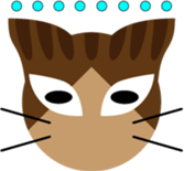 Brown Tabby "Toramaru" sticker #8586360