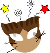 Brown Tabby "Toramaru" sticker #8586361