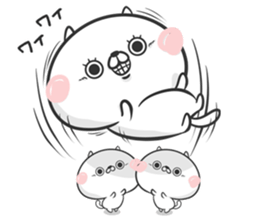 Friends cat 6 sticker #8586526