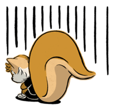 "Normal Squirrel's Life" sticker #8586653