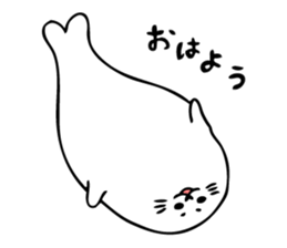 Kawaii Seals sticker #8586706