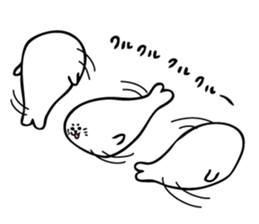 Kawaii Seals sticker #8586708