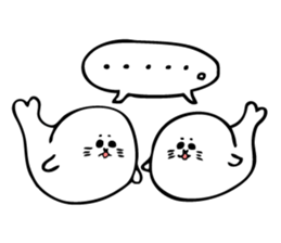 Kawaii Seals sticker #8586740