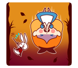 Alice in Rabbit land sticker #8586793