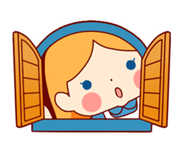 Alice in Rabbit land sticker #8586799