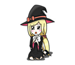 Little witch Ella [EN] sticker #8586831