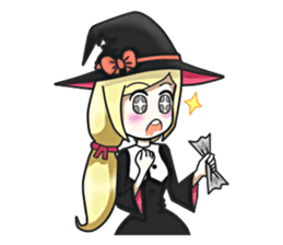 Little witch Ella [EN] sticker #8586833